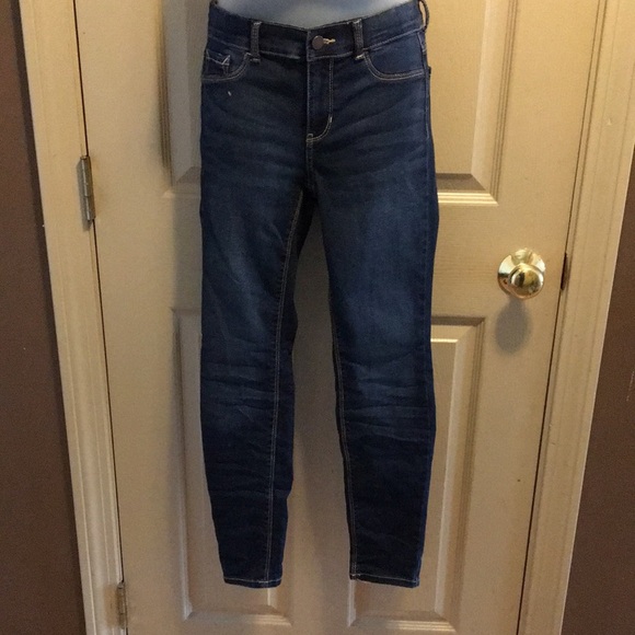 Jordache Dark Wash Girls (14) Skinny Ankle Jeans - Picture 2 of 6